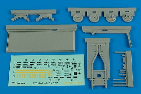 AEROBONUS 320017 1/32 MHU-191I/M with aero 71A skid platform