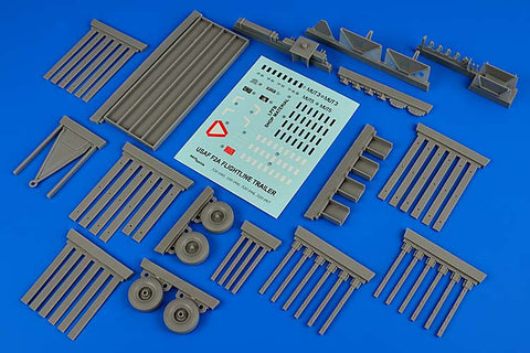 AEROBONUS 320090 1/32 USAF F-2AFlightline trailer (steel platform with racks)