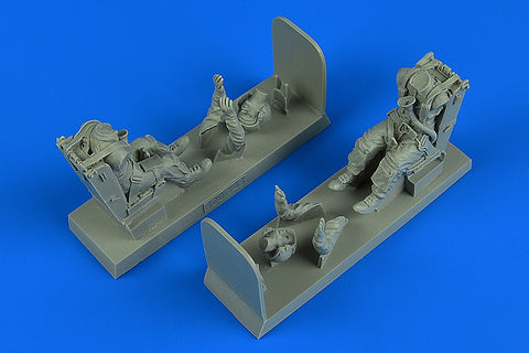 AEROBONUS 320143 1/32 U.S.A.F. Pilot & Operator with ej. seats forT-28D Trojan, Vietnam War (For KITTY HAWK)