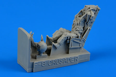 AEROBONUS 480075 1/48 US Navy Fighter Pilot with ejection seat for F-8E/H/J/K Crusader