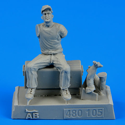 AEROBONUS 480105 1/48 U.S. Army aircraft mechanic WWII - Pacific theatre