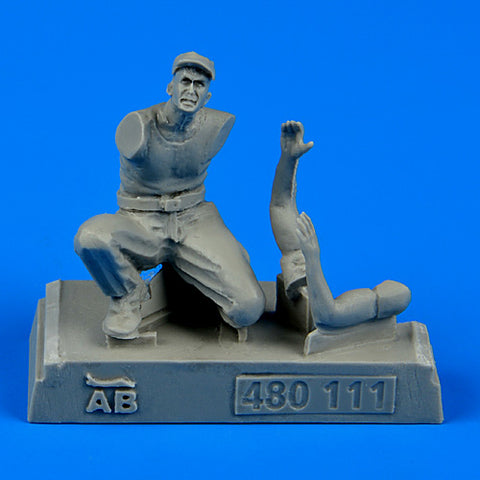 AEROBONUS 480111 1/48 U.S. Army aircraft mechanic WWII - Pacific theatre