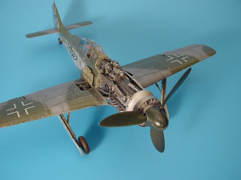 Aires 2019 1/32 Fw 190D detail engine set (For HASEGAWA)