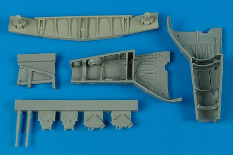 Aires 2020 1/32 Fw 190D wheel bays (For HASEGAWA)