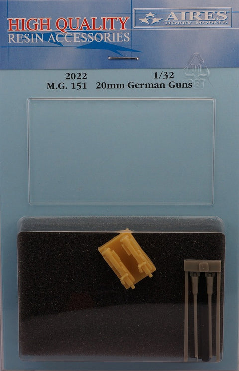 Aires 2022 1/32 German 20mm guns MG 151/20