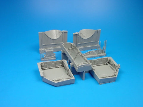 Aires 2030 1/32 Su-27 Flanker B wheel bays (For TRUMPETER)