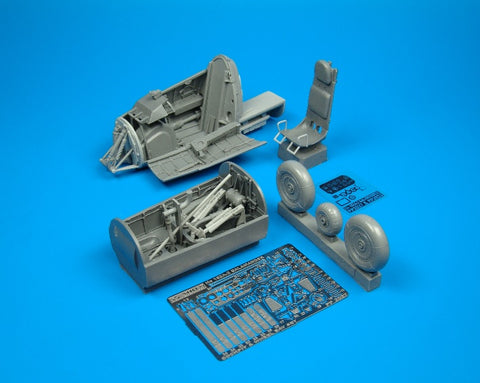 Aires 2033 1/32 He 162A-2 Salamander detail set (For REVELL)