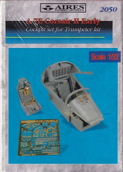 Aires 2050 1/32 A-7E Corsair II cockpit set - (early version) (For TRUMPETER)