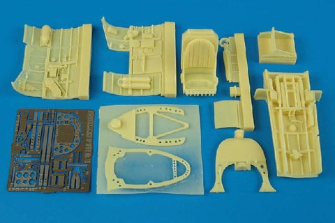 Aires 2061 1/32 Spitfire Mk. V cockpit set (For HASEGAWA)
