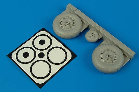 Aires 2086 1/32 Ju 88A-1 wheels & paint masks