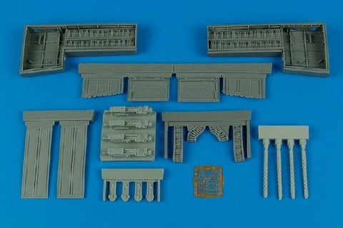 Aires 2097 1/32 P-51B/C Mustang gun bay (For TRUMPETER)