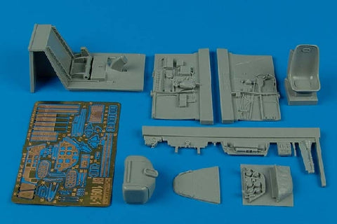 Aires 2103 1/32 Bf 109E-1 cockpit set (For EDUARD)