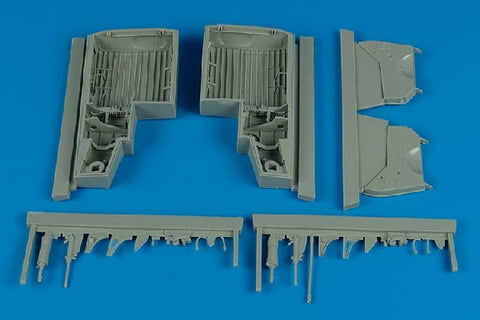 Aires 2122 1/32 P-47D Thunderbolt wheel bays (For HASEGAWA)