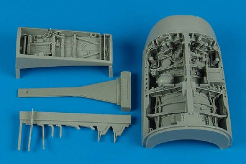 Aires 2129 1/32 F-16I Sufa wheel bays (For ACADEMY)