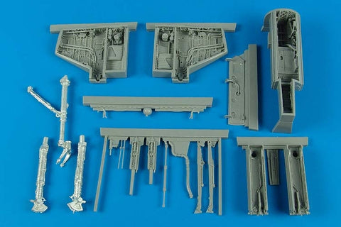 Aires 2172 1/32 A-4E/F Skyhawk wheel bays & gun bays (For TRUMPETER)