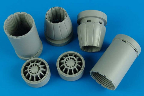 Aires 2177 1/32 F/A-18E/F Super Hornet exhaust nozzles - opened position (For TRUMPETER)