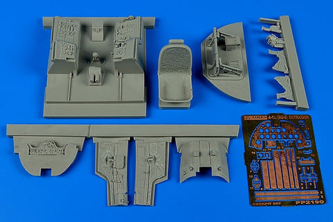 Aires 2190 1/32 A-1H (AD-6) Skyraider cockpit set (For TRUMPETER)
