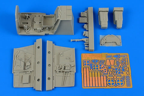 Aires 2191 1/32 Bf 109G-2 cockpit set (For REVELL)