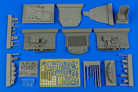 Aires 2209 1/32 P-47D Thunderbolt cockpit set (For HASEGAWA)