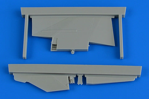 Aires 2235 1/32 MiG-23MF/MLD correct tail fin (For TRUMPETER)