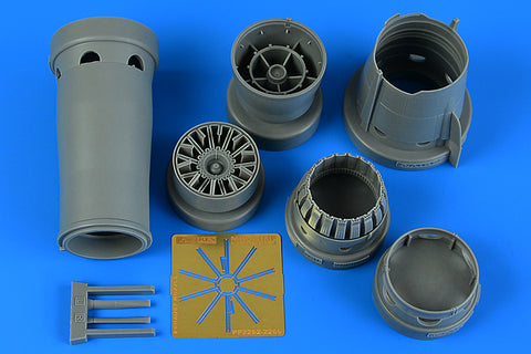 Aires 2262 1/32 MiG-21MF Fishbed J exhaust nozzle - opened (For TRUMPETER)