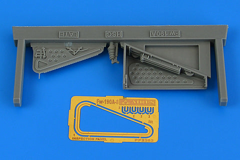 Aires 2263 1/32 Fw 190A-8 inspection panel - late version (For HASEGAWA)