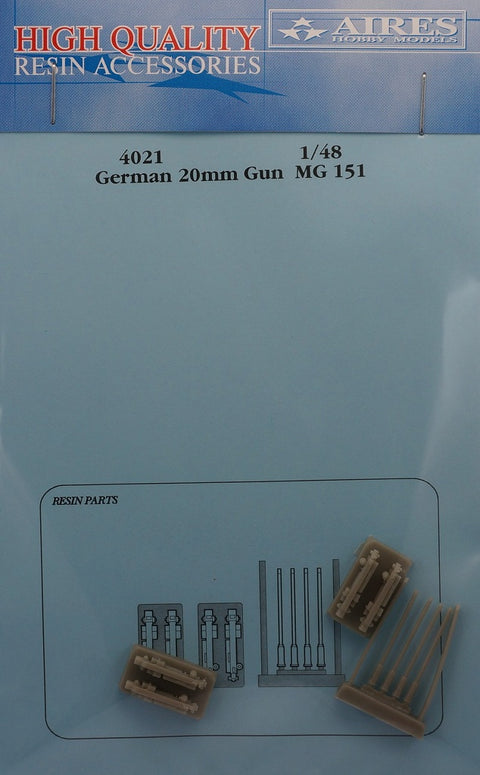 Aires 4021 1/48 German 20mm guns MG 151