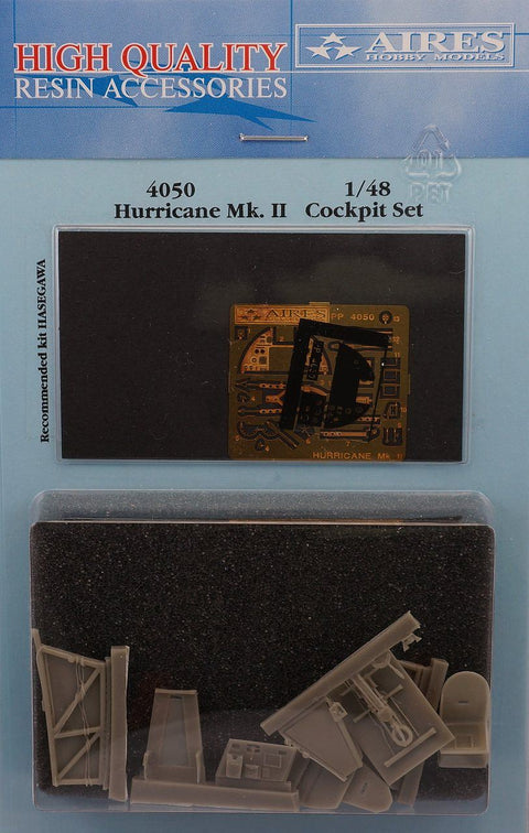 Aires 4050 1/48 Hawker Hurricane cockpit set (For HASEGAWA)