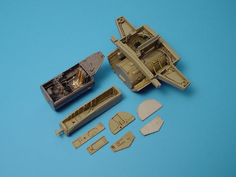 Aires 4148 1/48 Me 262A Schwalbe wheel bays & cockpit set (For TAMIYA)