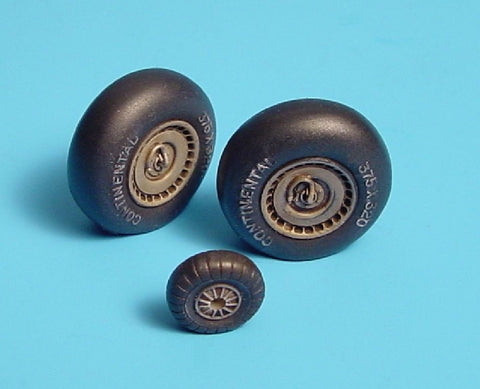 Aires 4157 1/48 Bf 110G wheels & paint masks (For MONOGRAM)