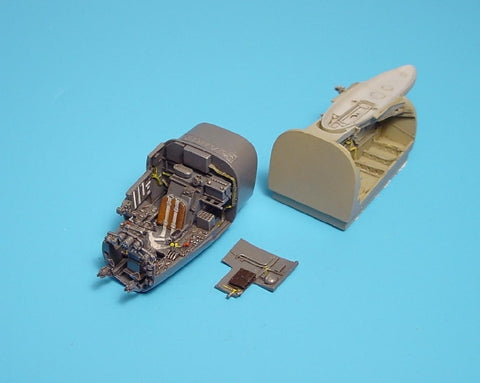 Aires 4164 1/48 Ar 234B Blitz wheel bays & cockpit set (For HASEGAWA)