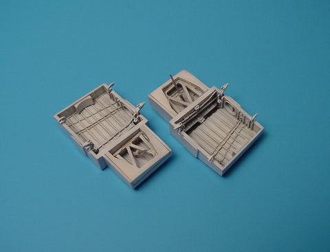 Aires 4174 1/48 A-1H Skyraider wheel bays (For TAMIYA)