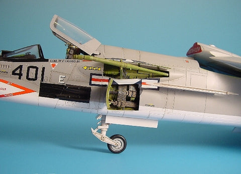 Aires 4175 1/48 F-8E Crusader gun bay (For HASEGAWA)