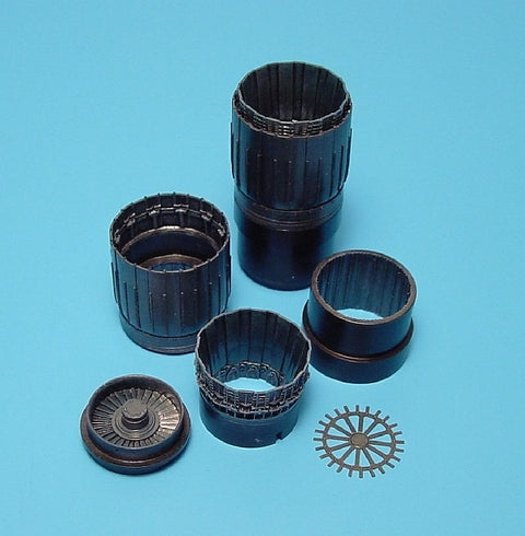 Aires 4189 1/48 MIG-29A Fulcrum exhaust nozzles (For ACADEMY)