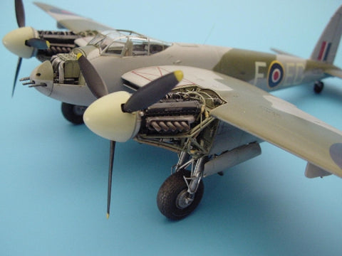 Aires 4200 1/48 Mosquito FB Mk. VI/NF Mk. II engine set (For TAMIYA)