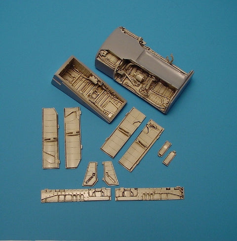 Aires 4202 1/48 A-7 Corsair II wheel bays (For HASEGAWA)