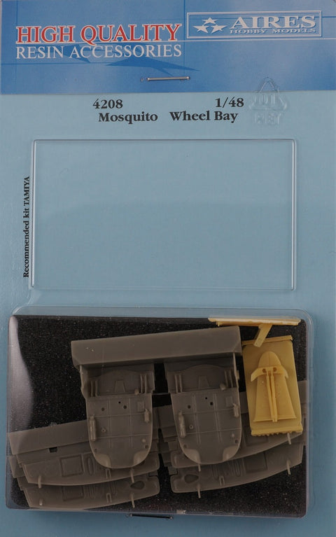 Aires 4208 1/48 Mosquito FB Mk. VI/NF Mk. II wheel bay (For TAMIYA)