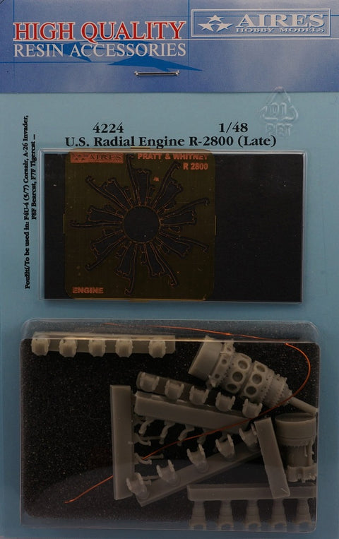 Aires 4224 1/48 U. S. Radial engine R-2800 - (late version)