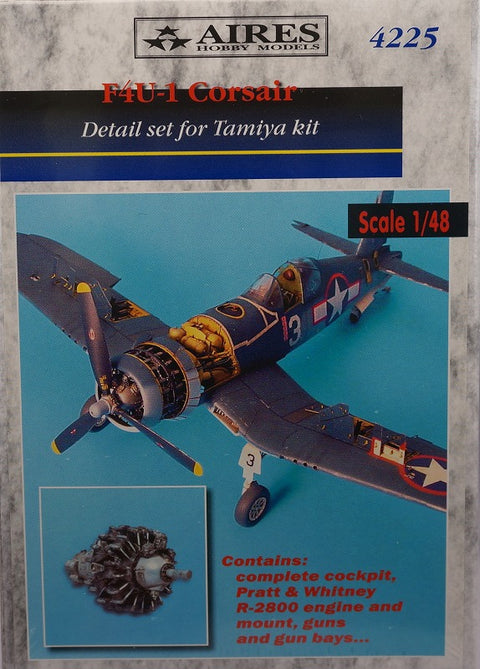 Aires 4225 1/48 F4U-1 Corsair detail set - NEW TOOL (For TAMIYA)