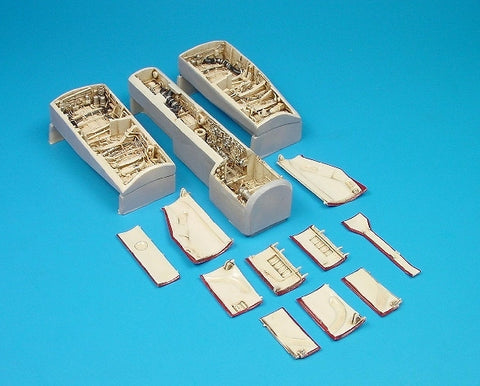Aires 4235 1/48 F/A-18A/B/C/D Hornet wheel bays (For HASEGAWA)