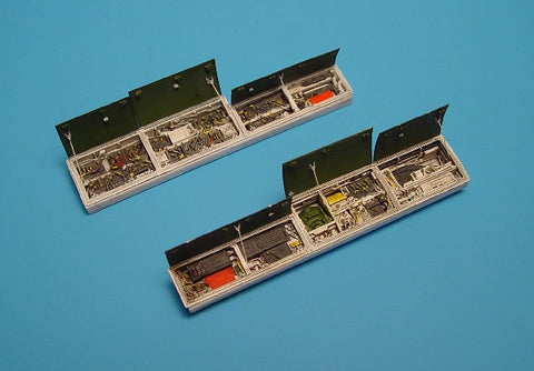 Aires 4237 1/48 F/A-18 Hornet electronic bays (For HASEGAWA)