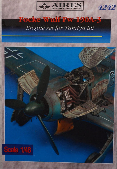 Aires 4242 1/48 Fw 190A-3 engine set (For TAMIYA)
