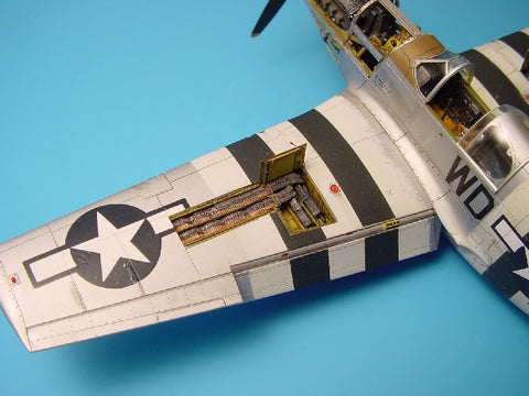 Aires 4243 1/48 P-51B/C Mustang gun bays (For TAMIYA)
