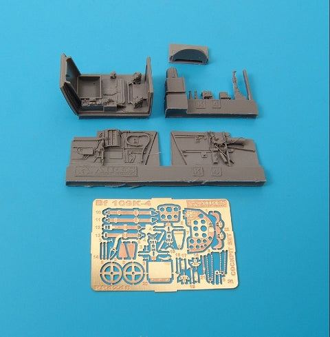 Aires 4248 1/48 Bf 109K-4 cockpit set (For HASEGAWA)