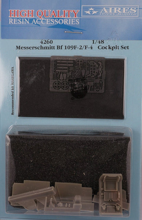 Aires 4260 1/48 Bf 109F-2/F-4 cockpit set (For HASEGAWA)