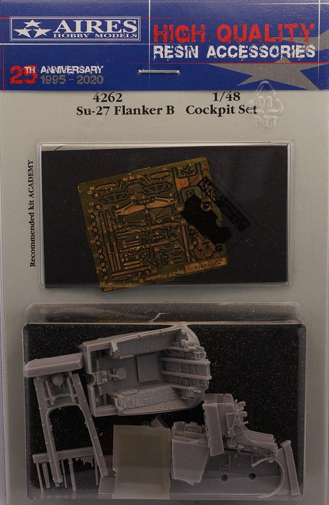 Aires 4262 1/48 Su-27 Flanker B cockpit set (For ACADEMY)