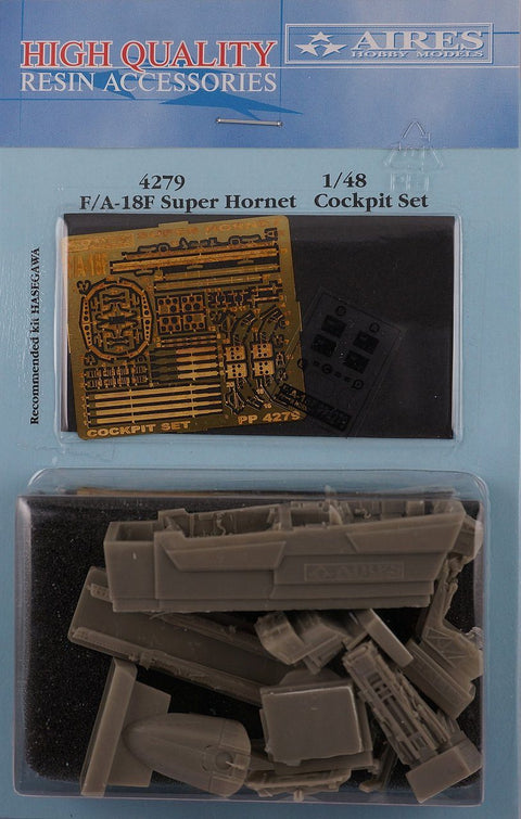 Aires 4279 1/48 F/A-18F Super Hornet cockpit set (For HASEGAWA)