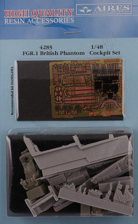 Aires 4285 1/48 British Phantom FGR.1 cockpit set (For HASEGAWA)
