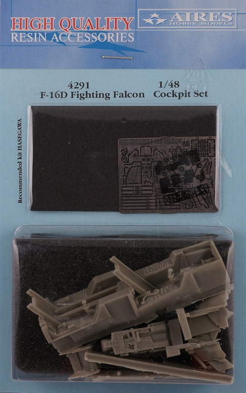 Aires 4291 1/48 F-16D Fighting Falcon cockpit set (For HASEGAWA)