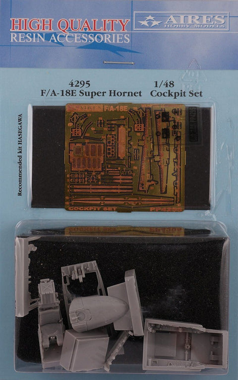 Aires 4295 1/48 F/A-18E Super Hornet cockpit set (For HASEGAWA)